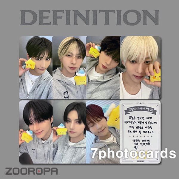 [새상품/A 포토카드 세트] AMPERS&ONE 앰퍼샌드원 DEFINITION (정품/뮤직아트)