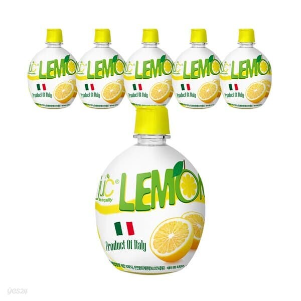 쥬시 레몬 주스 200ml x 6개