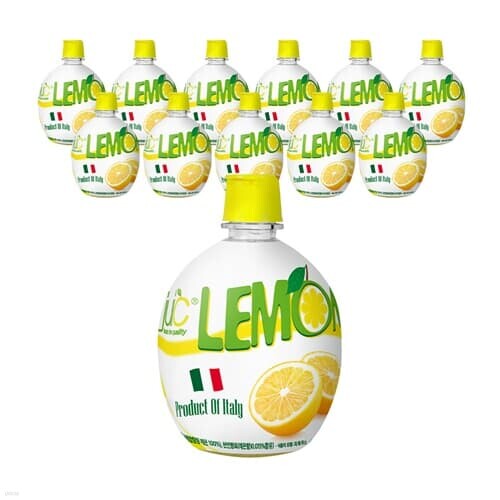 쥬시 레몬 주스 200ml x 12개