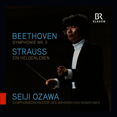베토벤: 교향곡 5번 & R.슈트라우스: 영웅의 생애 (Beethoven: Symphony No.5 & R.Strauss: Ein Heldenleben)(CD) - Seiji Ozawa