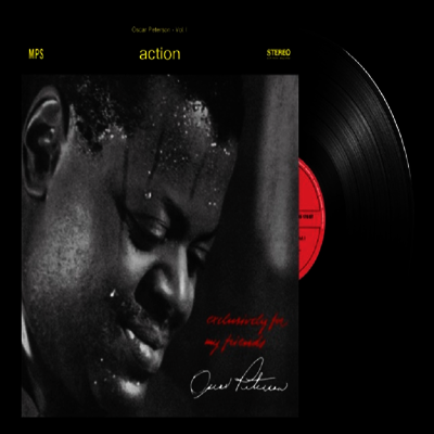 Oscar Peterson — Action : Exclusively For My Friends Vol.1 (Remastered)(Gatefold) 앨범 커버