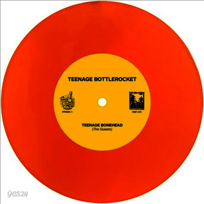 Teenage Bottlerocket / Queers - Teenage Bottlerocket & The Queers (Orange 7 inch Singel Vinyl)