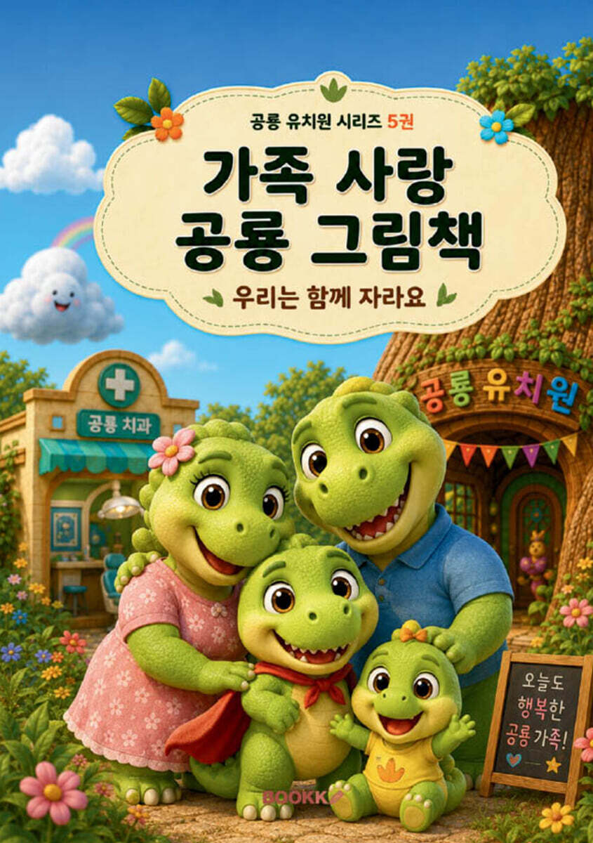 가족 사랑 공룡 그림책