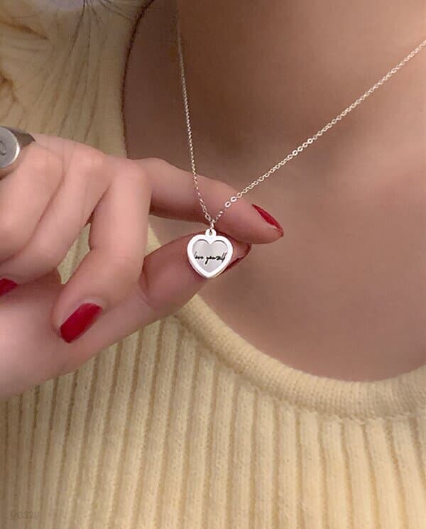 [써지컬] Love yourself necklace N 13