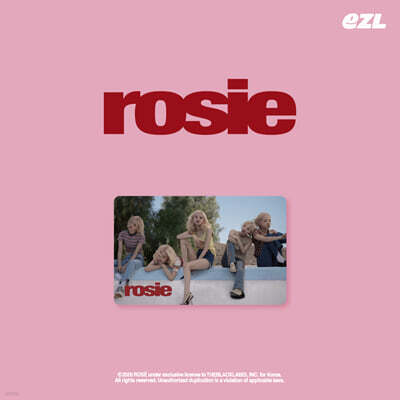 ROSÉ - rosie Izlecard [B ver.]