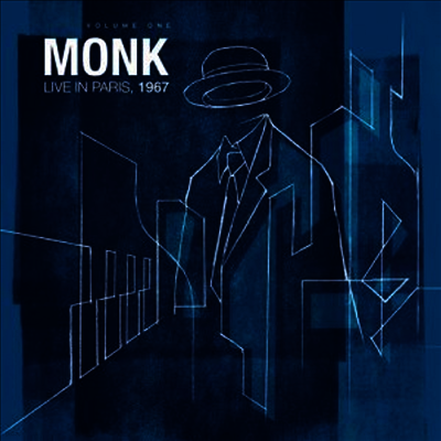 Thelonious Monk — Monk Live In Paris 1967 Vol. 1 앨범 커버