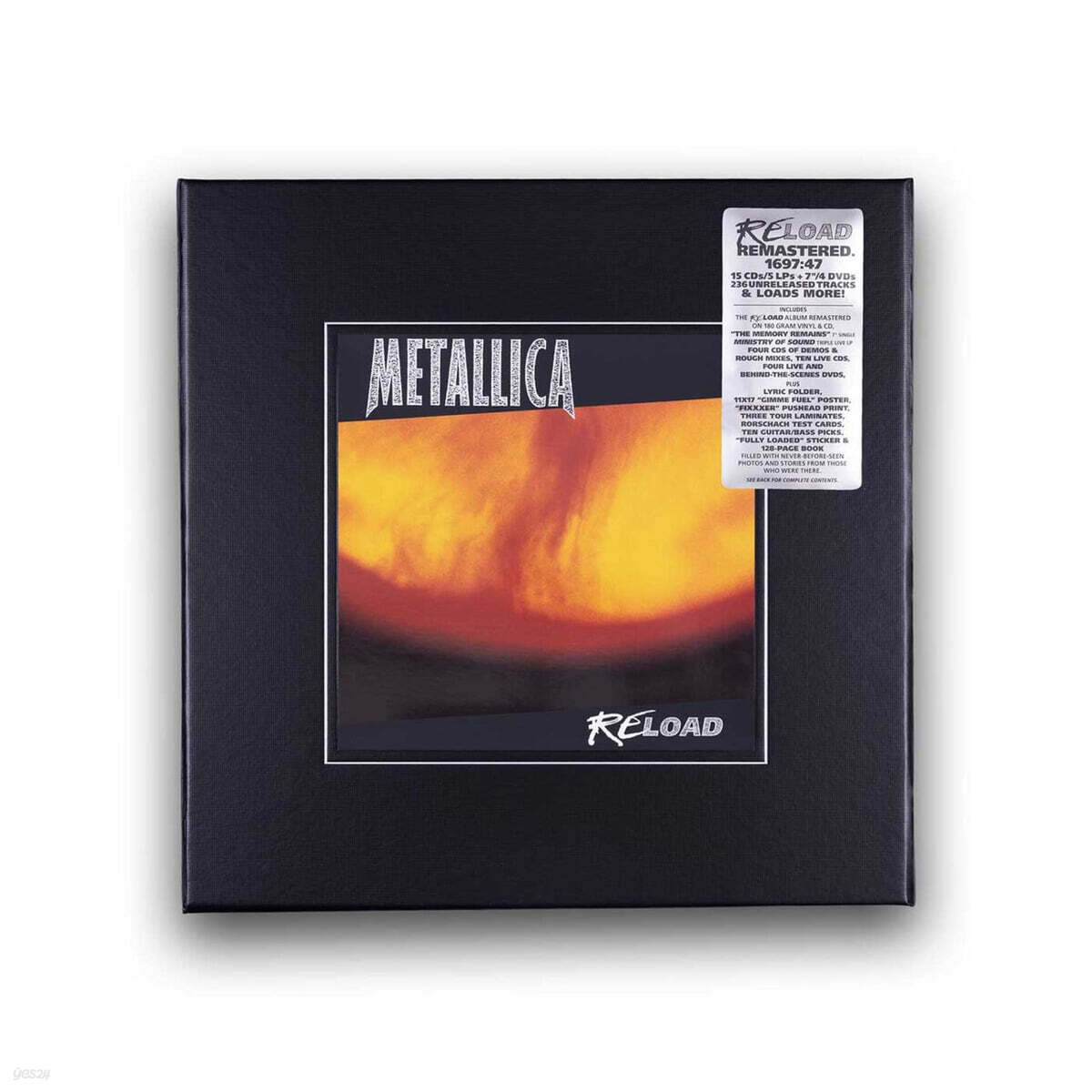 Metallica (메탈리카) - 7집 ReLoad [5LP + 7인치 Vinyl + 15CD + 4DVD]