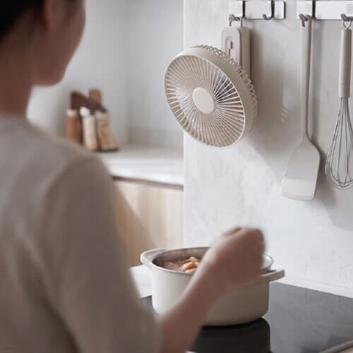 빅팬 접이식 휴대용 선풍기/ BLDC 접이식/ 두손이 자유로운 걸이용 선풍기/ 탁상용선풍기