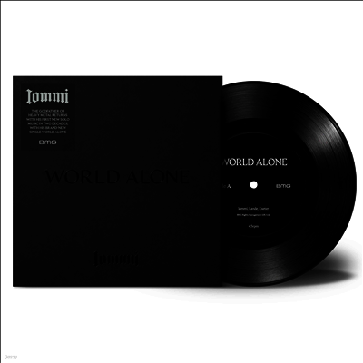 Tony Iommi — World Alone 앨범 커버