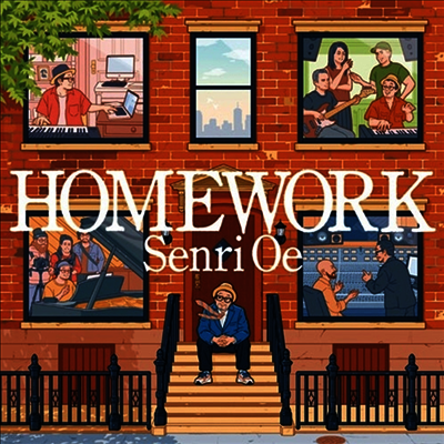 Oe Senri,오에 센리 — Homework 앨범 커버