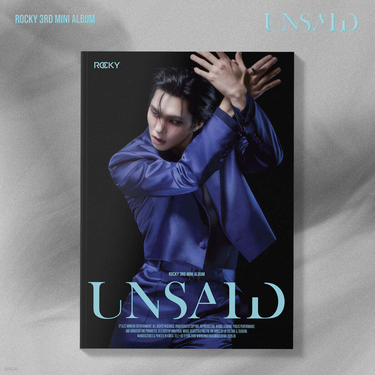 라키 (ROCKY) - 미니앨범 3집 : UNSAID [VEIL ver.]