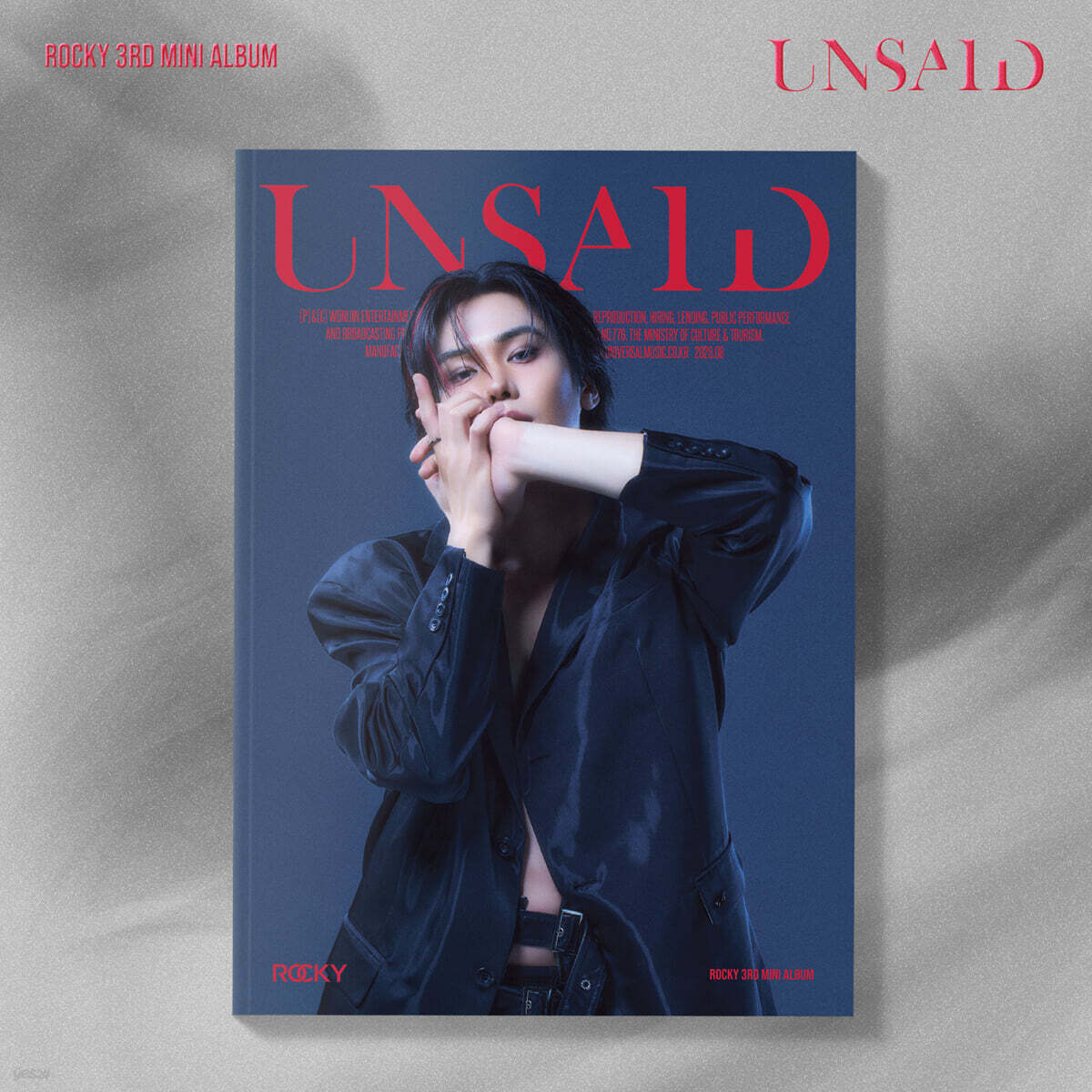 라키 (ROCKY) - 미니앨범 3집 : UNSAID [SHADOW ver.]