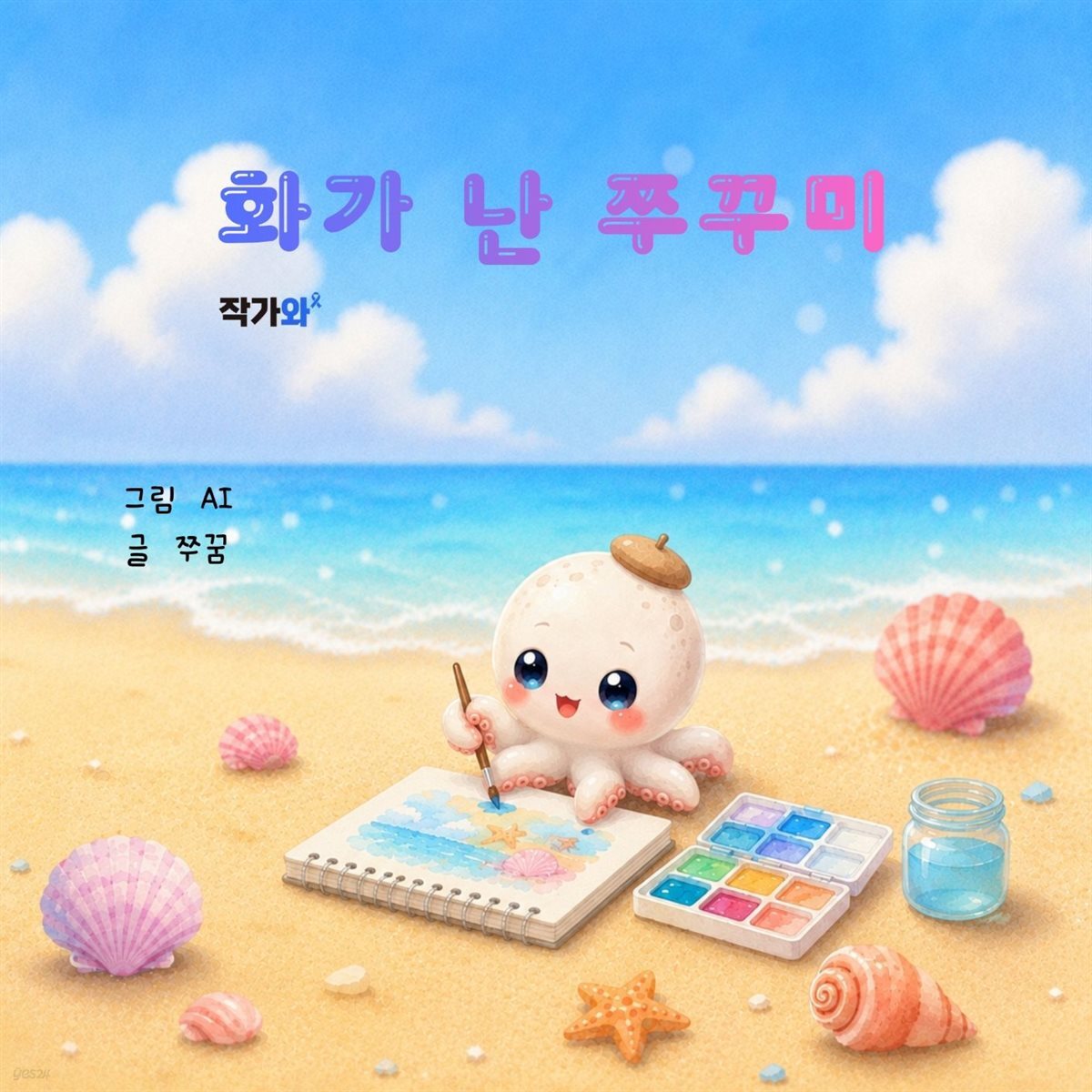 화가 난 쭈꾸미