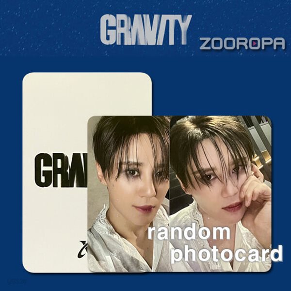 [새상품/B 포토카드/랜덤/중복X] 김준수 XIA GRAVITY (정품/케이타운포유)