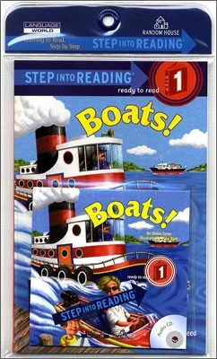 Step Into Reading 1 : Boats! (Book+CD)