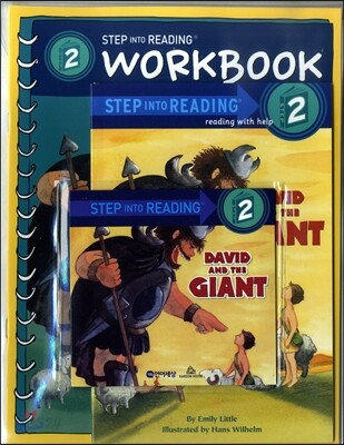 Step Into Reading 2 : David and the Giant (Book+CD+Workbook)