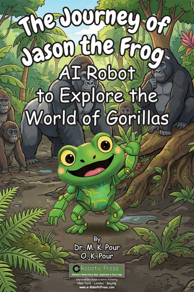The Journey of Jason the Frog™ AI Robot to Explore the World of Gorillas
