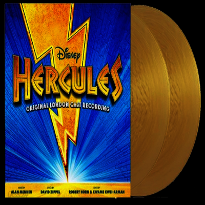 Alan Menken - Hercules (헤라클레스) (Musical)(Original London Cast)(Gatefold)(Gold Vinyl)(2LP)