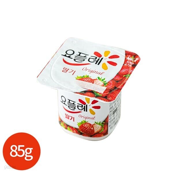 빙그레 요플레 딸기 85g x 16개