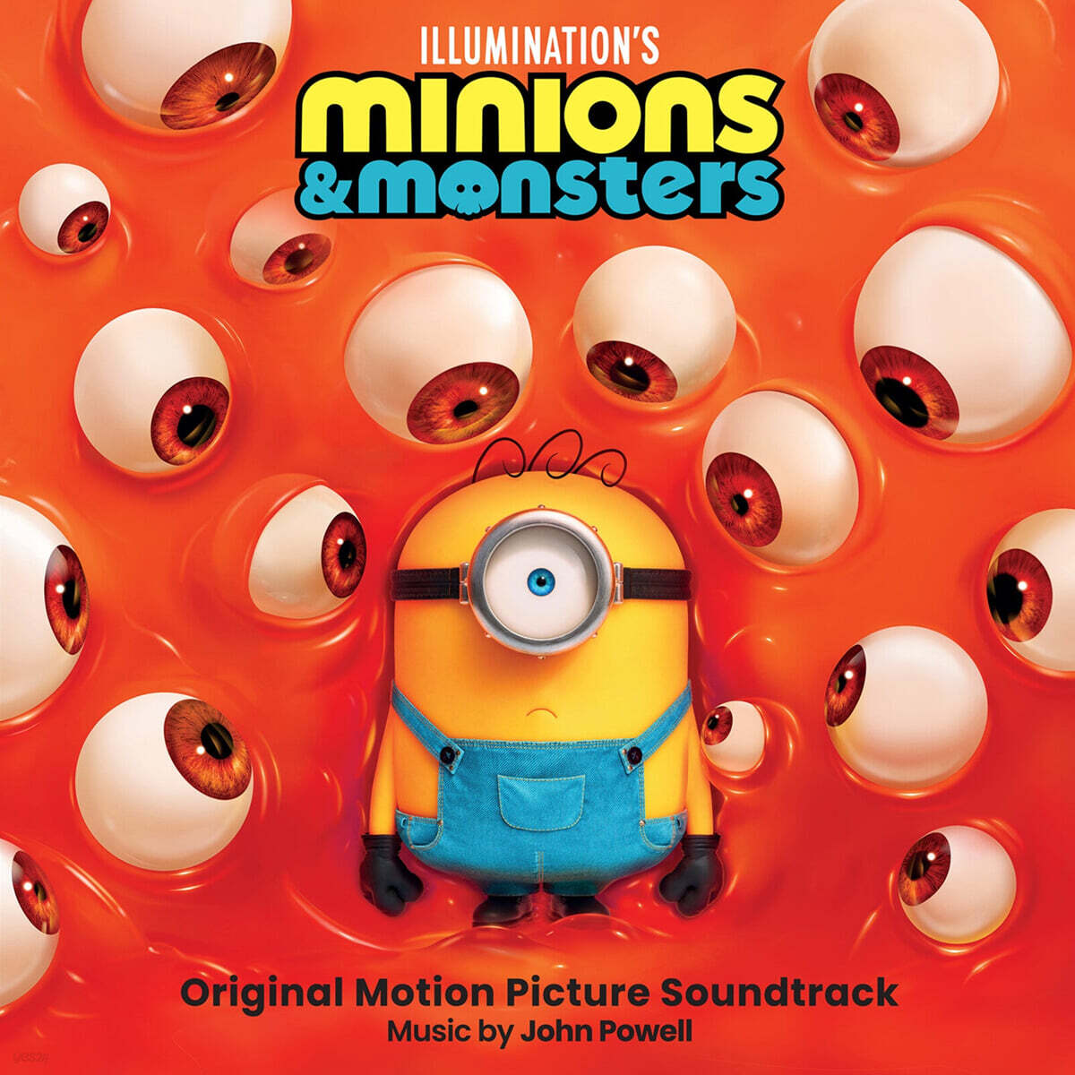 미니언스 & 몬스터 영화음악 (Minions & Monsters OST by John Powell) [옐로우 & 스카이블루 컬러 2LP]