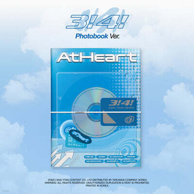 AtHeart - Single Album: 3!4! [Photobook Ver.]
