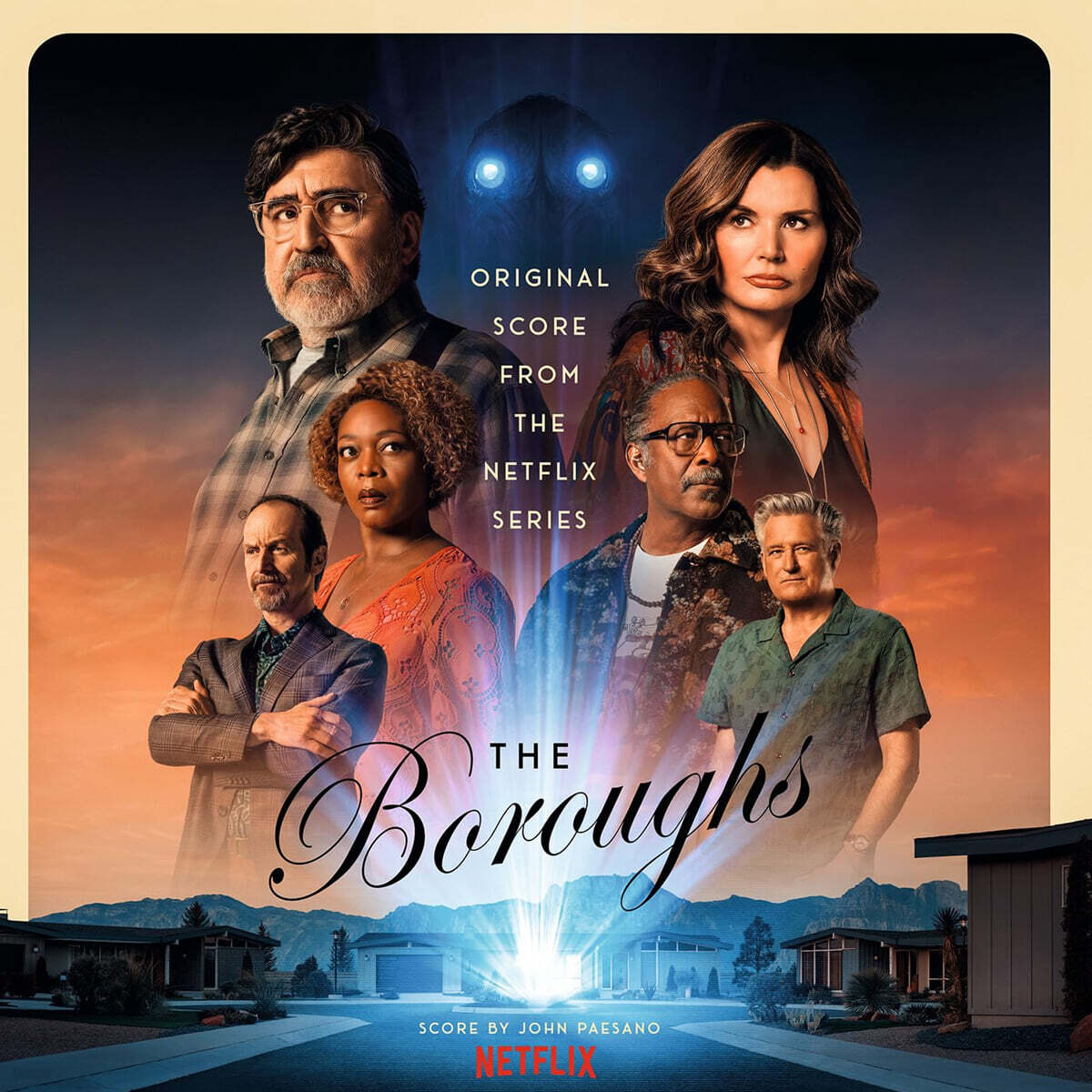 실버타운 영화음악 (The Boroughs Original Score From the Netflix Series) [옐로우 마블 컬러 LP]
