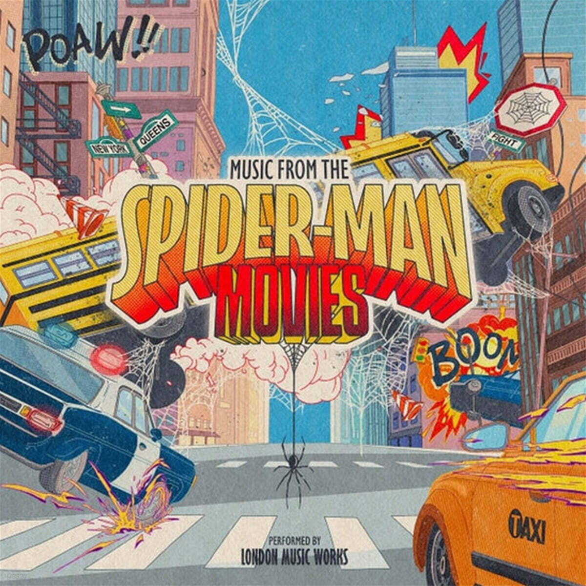 오케스트라로 연주한 스파이더맨 영화음악 (Music From Spider-Man) [레드 컬러 LP]