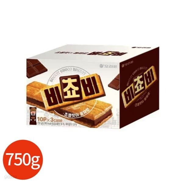 오리온 비쵸비 750g