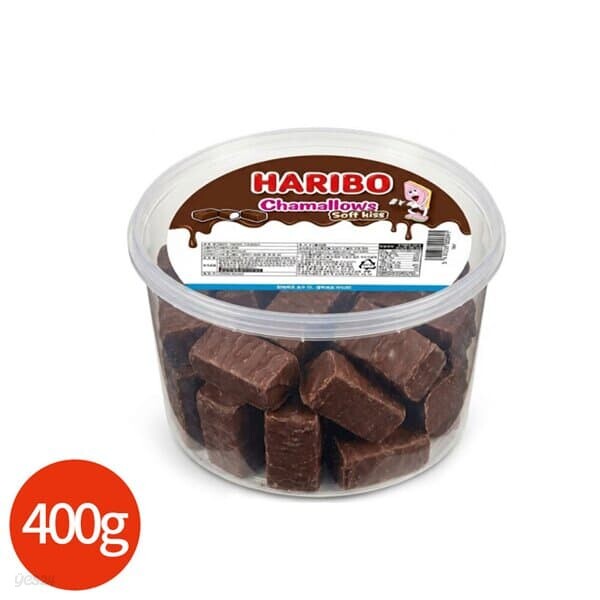 하리보 샤말로우 소프트 키스 400g