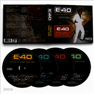 E-40 - Turning My Money Over (Quadruple Album)(4CD)