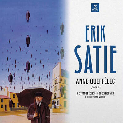 Anne Queffelec — Anne Queffelec 사티: 짐노페디, 그노시엔느 (Satie: Gymnopédies & Gnossiennes) 앨범 커버