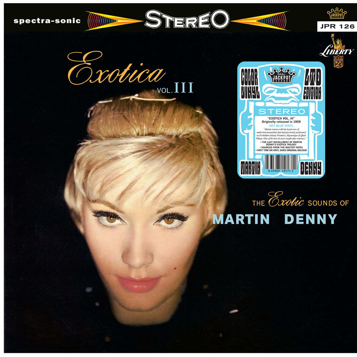 Martin Denny (마틴 데니) - Exotica Vol. 3 [스카이 블루 컬러 LP]