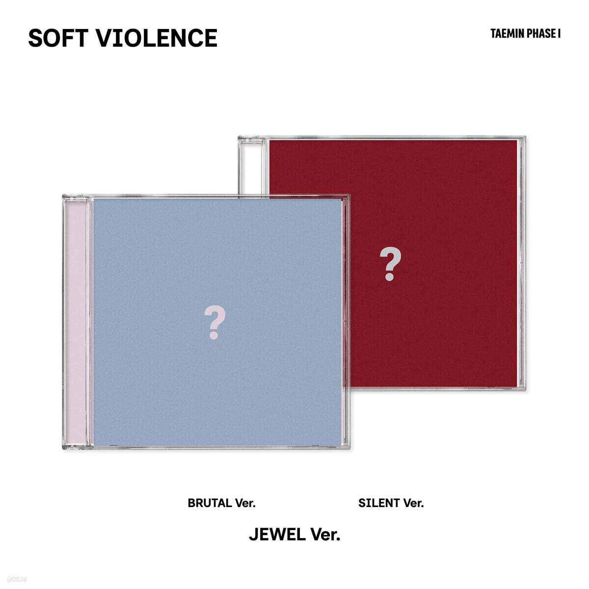 태민 (TAEMIN) - PHASE I : Soft Violence [JEWEL Ver.][2종 SET]