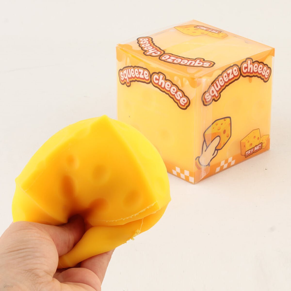 치즈 힐링 모찌 스퀴시(Cheese sauishy toy)/인기 말랑이 슬랑이