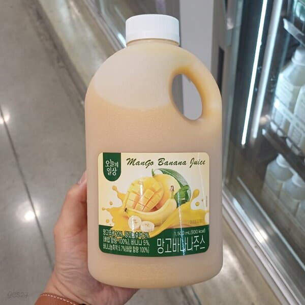 트레이더스 망고 바나나 주스 1.5L 대용량 과일주스