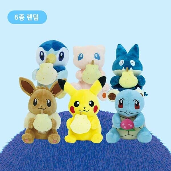 포켓몬스터 열매 든 포켓몬 랜덤인형