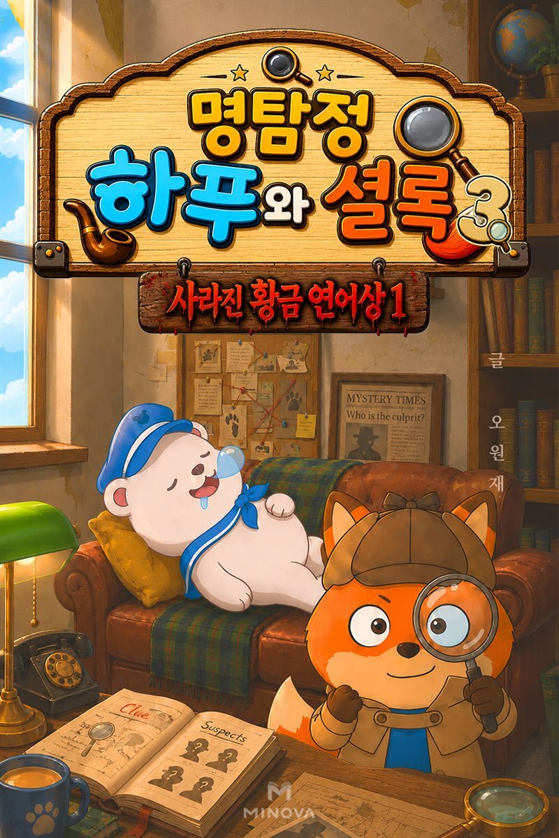 명탐정 하푸와 셜록 3 - 사라진 황금 연어상 1