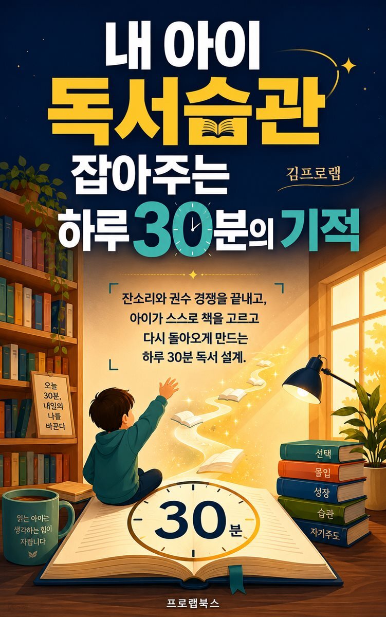 내 아이 독서습관 잡아주는 하루 30분의 기적