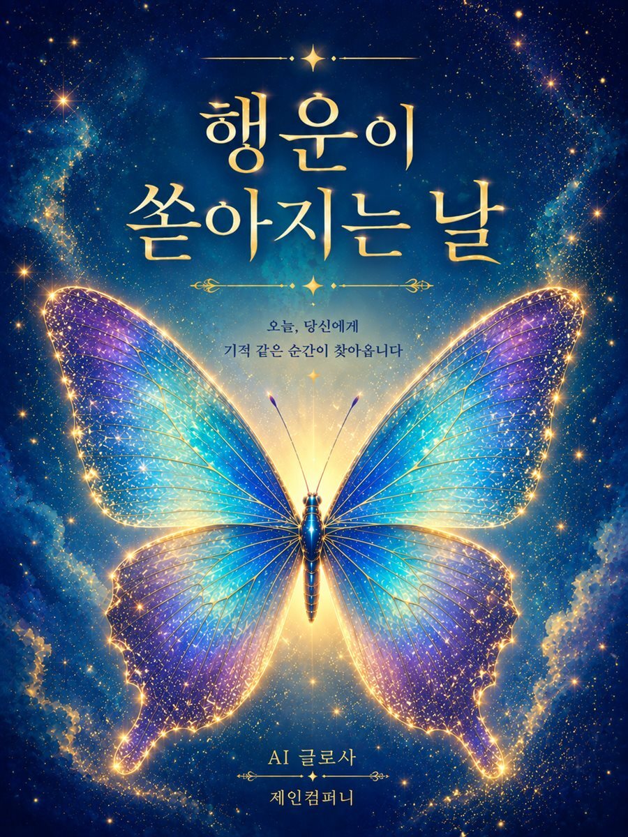 행운이 쏟아지는 날