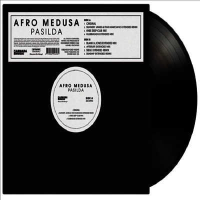Afro Medusa - Pasilda (140g)(12" EP)(LP)