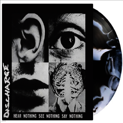 Discharge — Hear Nothing See Nothing Say Nothing 앨범 커버