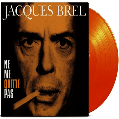 Jacques Brel - Ne Me Quitte Pas (Ltd)(Remastered)(180g)(Yellow & Orange Marble Vinyl)(LP)