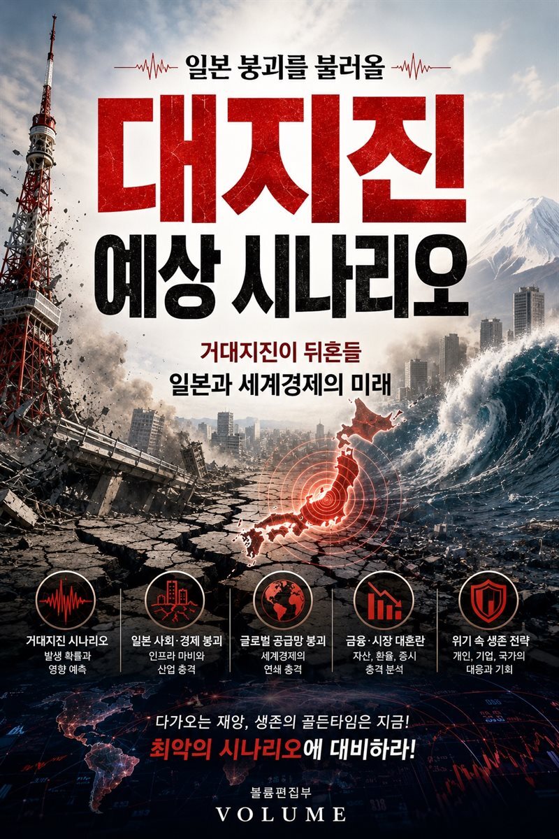 일본 붕괴를 불러올 대지진 예상 시나리오