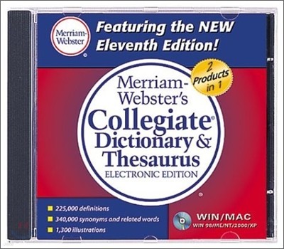 Merriam-Webster's Collegiate Dictionary & Thesaurus, Electronic Edition (11TH ed.)