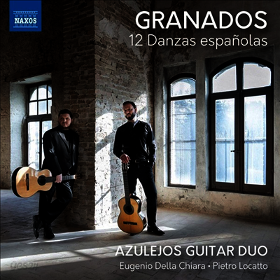 그라나도스: 두 대의 기타를 위한 스페인 무곡 (Granados: Danzas Espanolas for Two Guitars)(CD) - Pietro Locatto