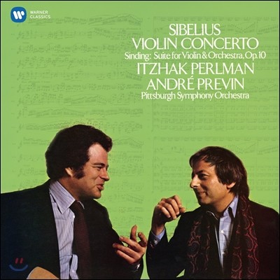 Itzhak Perlman 이차크 펄만 21집 - 시벨리우스: 바이올린 협주곡 / 신딩: 모음곡 (Sibelius: Violin Concerto)