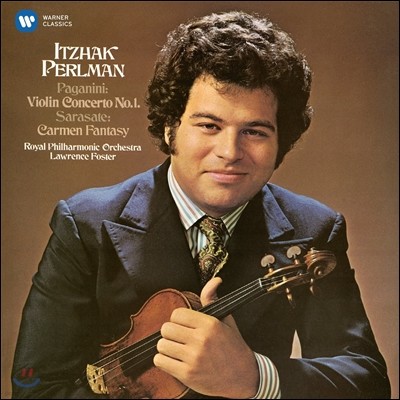 Itzhak Perlman 이차크 펄만 1집 - 파가니니: 바이올린 협주곡 1번 / 사라사테: 카르멘 환상곡 (1972) (Paganini: Violin Concerto No.1 / Carmen Fantasy)