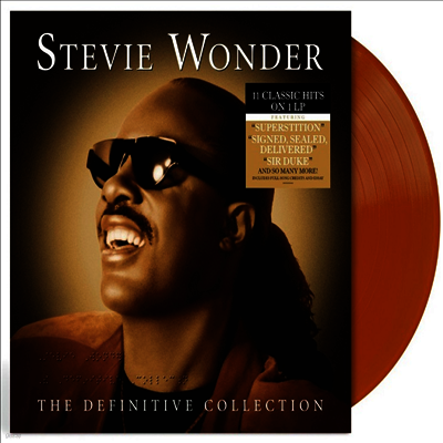 Stevie Wonder — Definitive Collection pLtd) 앨범 커버
