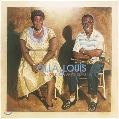 Ella Fitzgerald And Louis Armstrong — Ella And Louis 앨범 커버