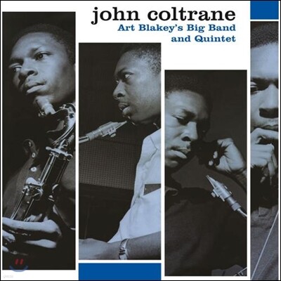 John Coltrane — Art Blakey's Big Band And Quintet 앨범 커버